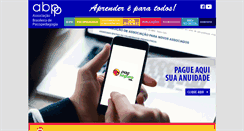 Desktop Screenshot of abpp.com.br